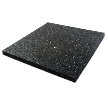 Building protection mat 80cm x 80cm rubber granulate rolls anti-slip mat 10mm thick